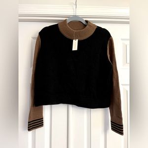 NWT Anthropologie En Elly Cropped Viola Sweater, Size M